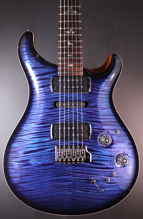 Private Stock Modern Eagle V #8222 in Aqua Violet Smoked Burst