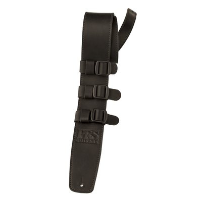Leather Tri-Buckle Strap (Black) 